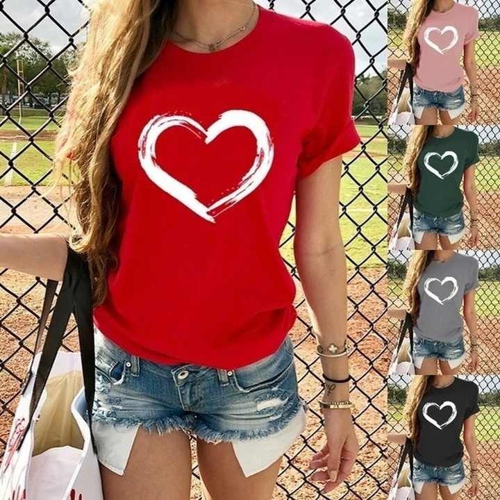Short-sleeved Women Spring/summer New Women Short-sleeved T-shirts Women's Wholesale Cotton Women Shirt Shirt / Blouse for Women
